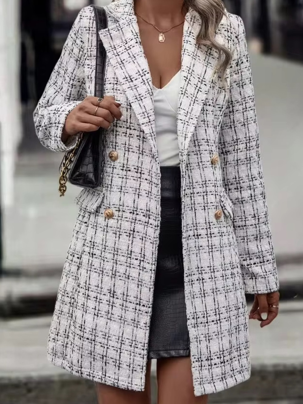 Black and White Jacket
